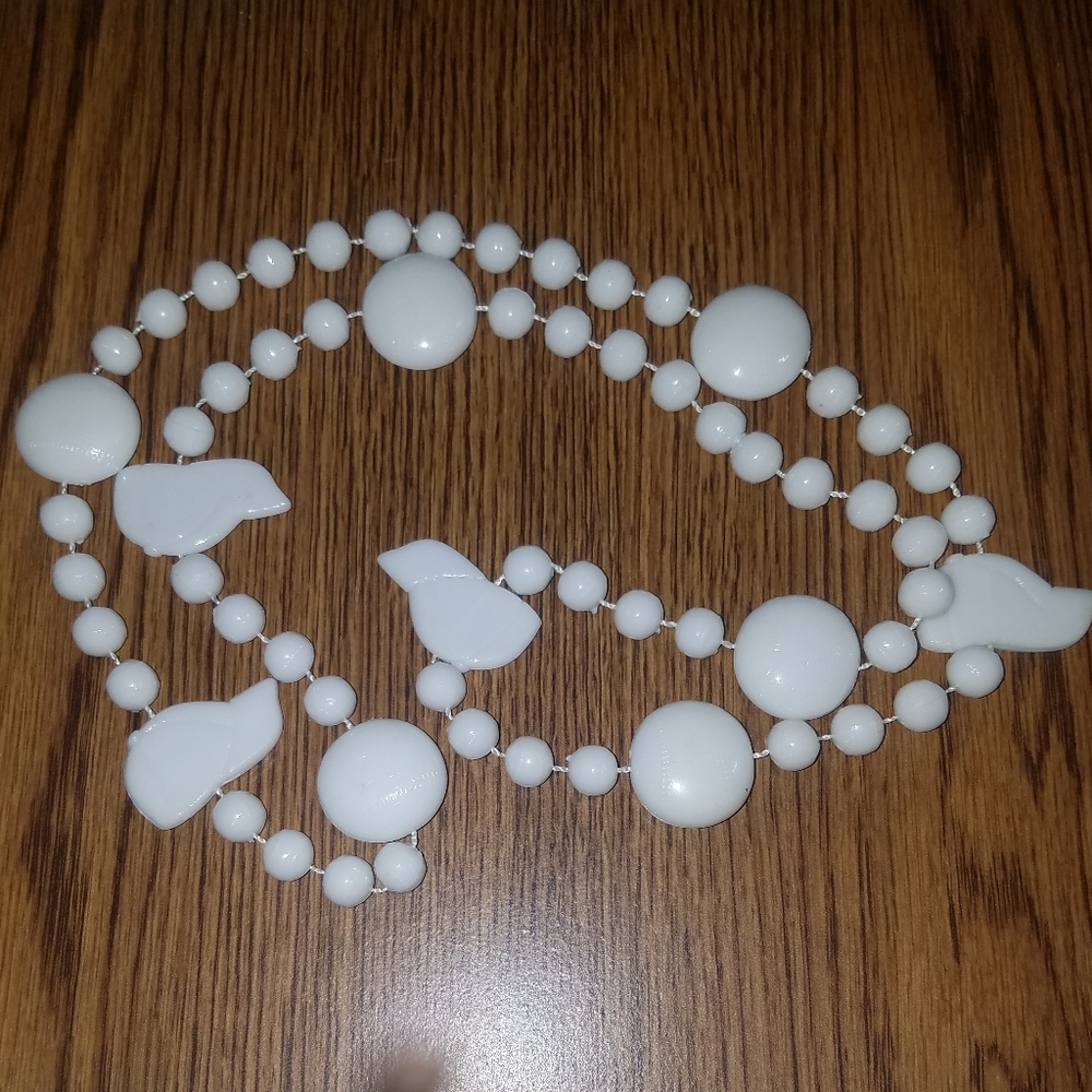 Vintage Baseball Necklace